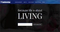 Desktop Screenshot of hgliving.com